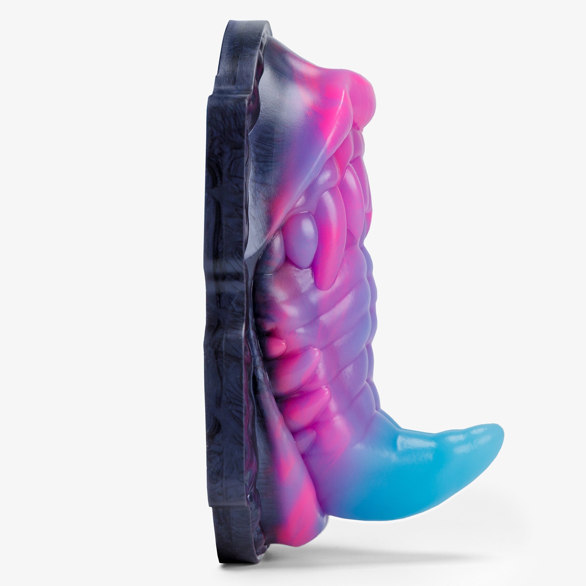 The maw grinder side on.