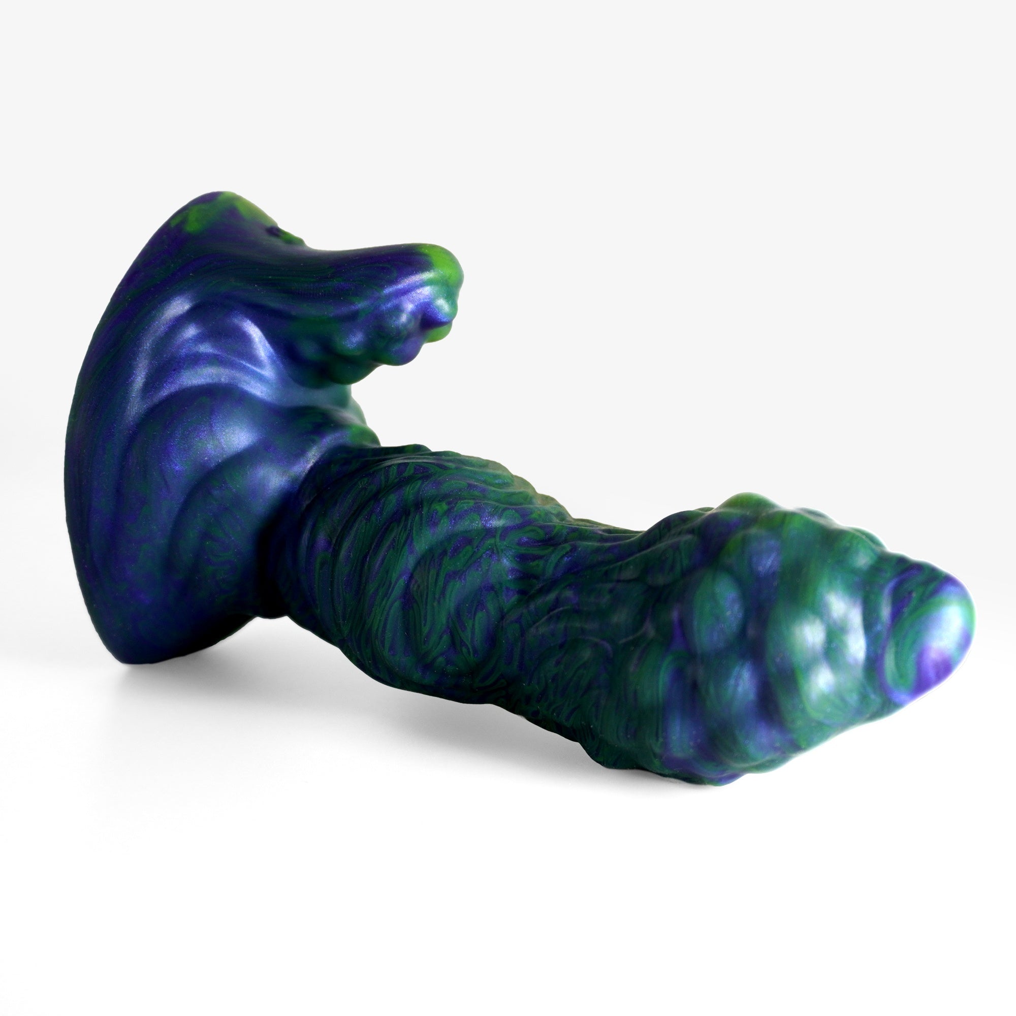 The geeyem dildo laying down.