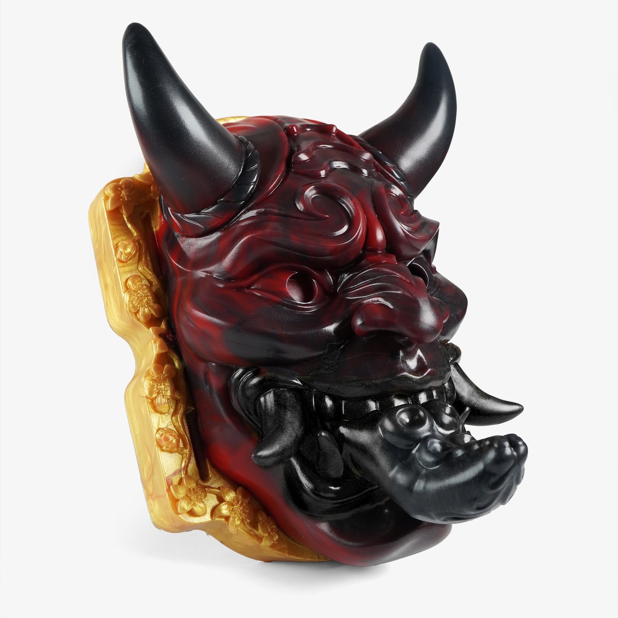 The oni grinder front.