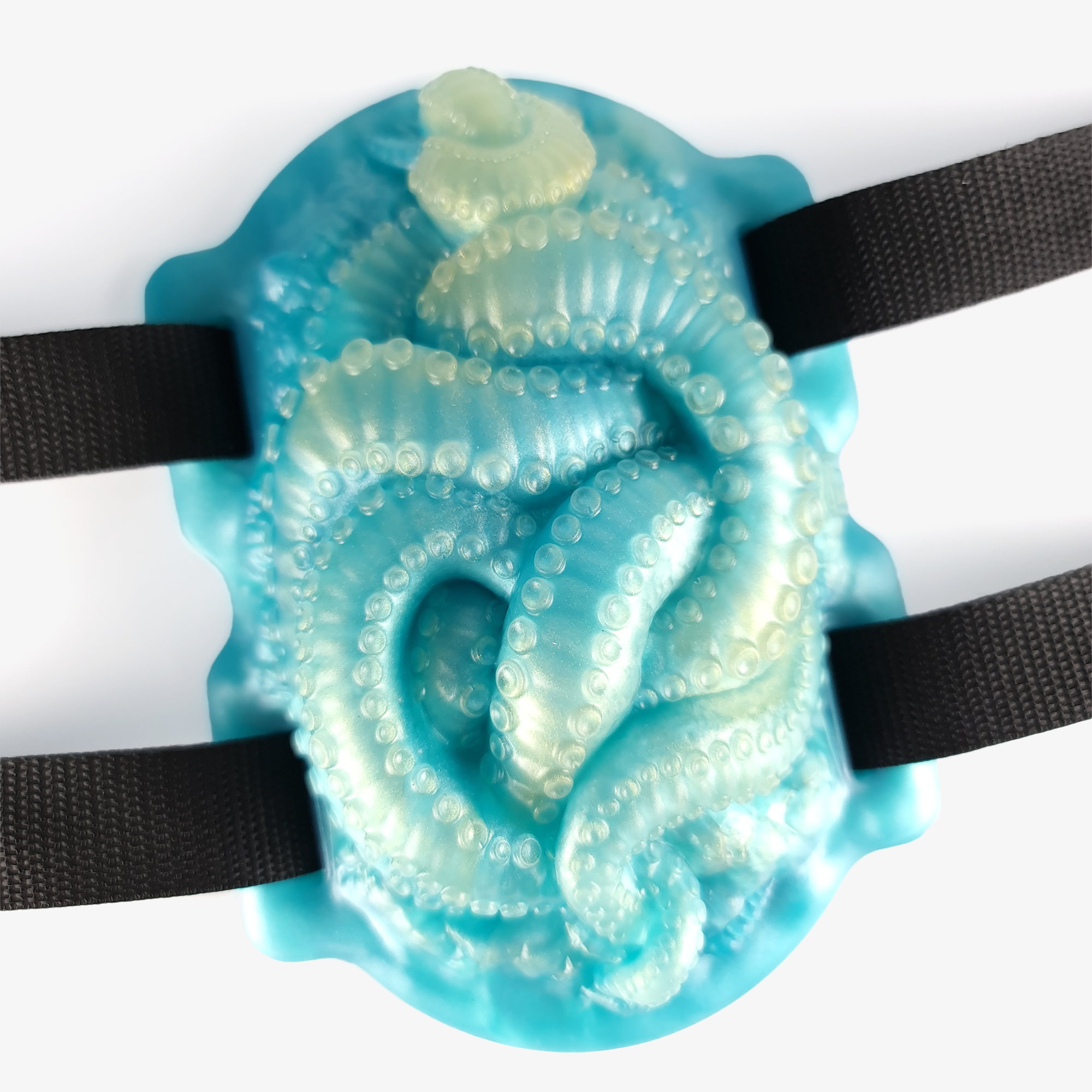 The tentacle grinder top down view.