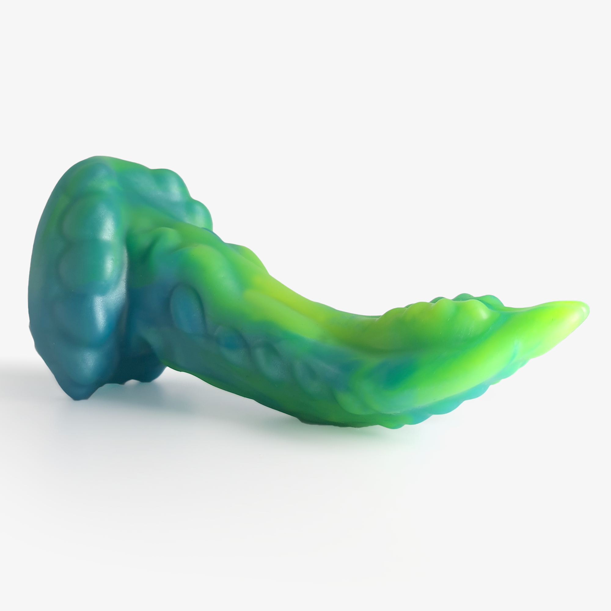 The void dildo laying down.