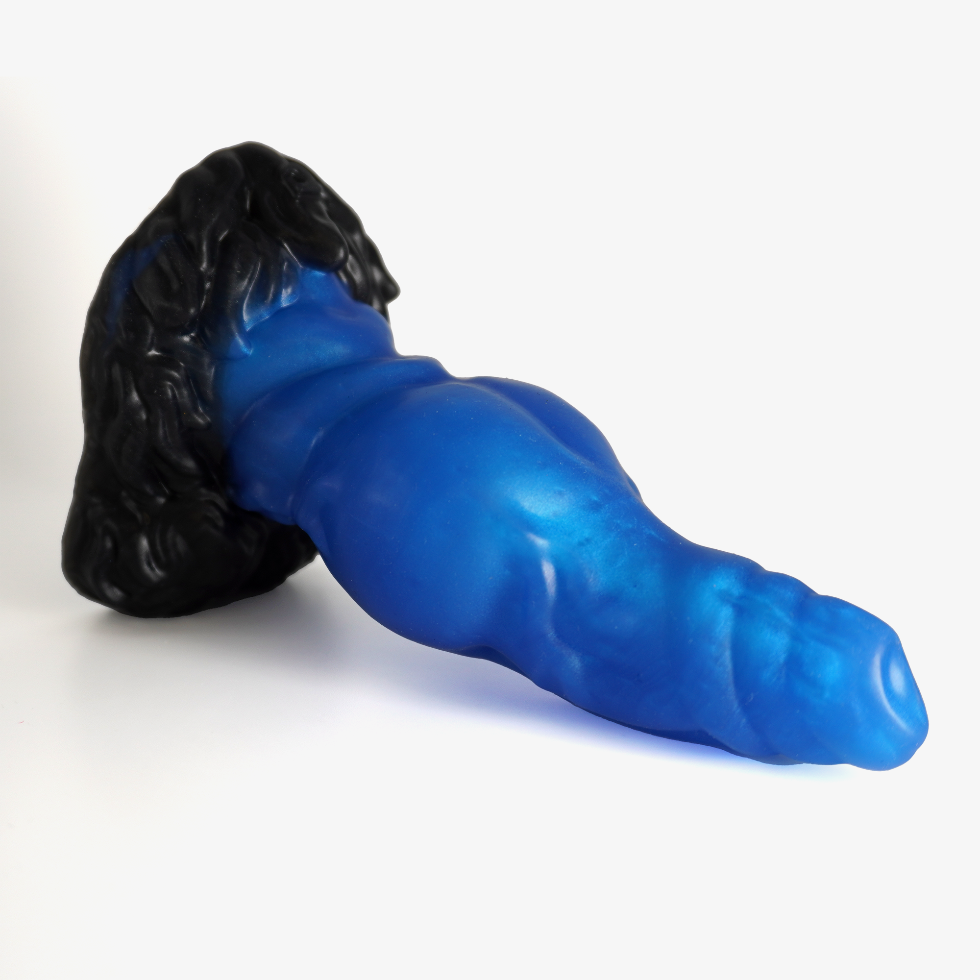 The werewolf ii dildo laying down.