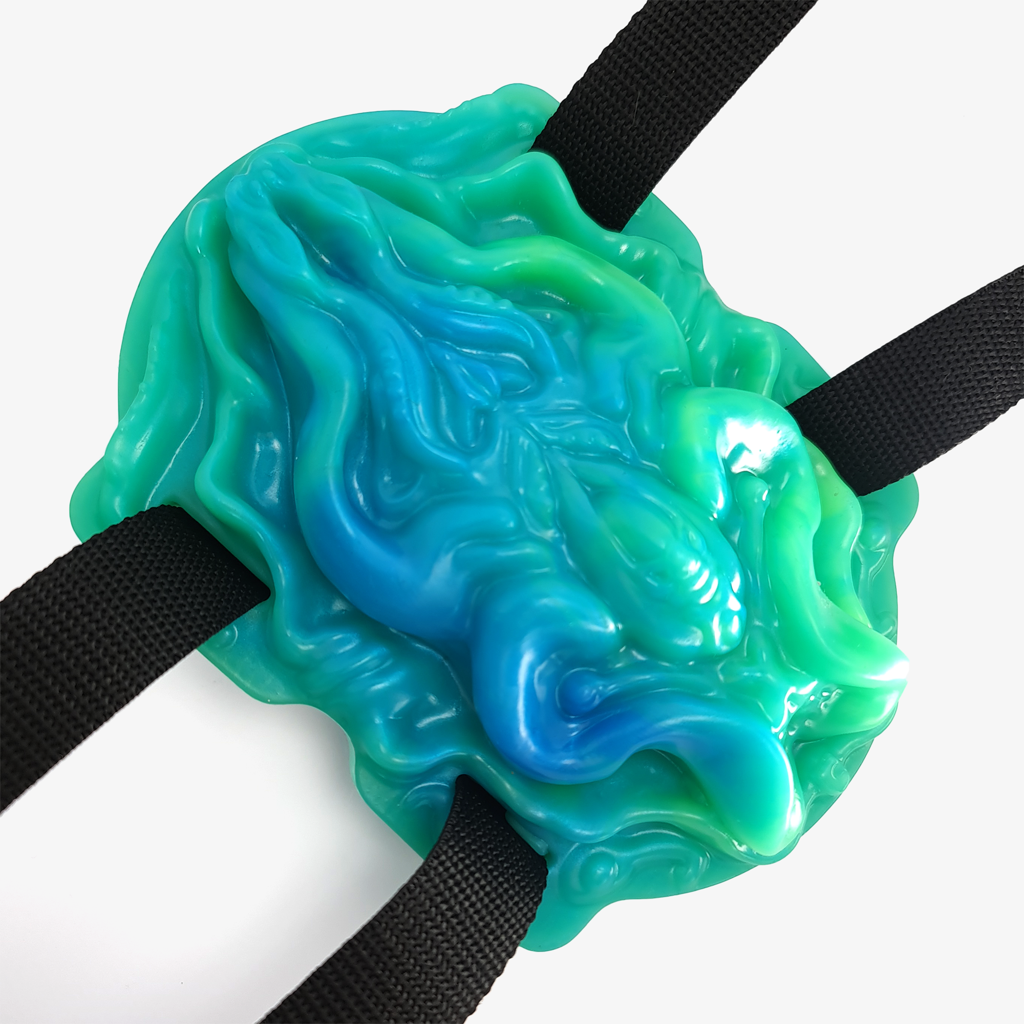 The magic pendant grinder with straps.